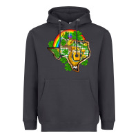 Smoke Texas St. Patrick's Day Heavyweight Hoodie - OliviaCreatesArt