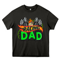 Asphalt racing dad with racing  equipment Heavy Core Tee - AdoDesignShop