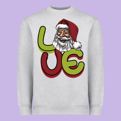 Love Christmas Heavyweight Sweatshirt Designed By Bettercallsaul