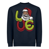 Navy Love Christmas Heavyweight Sweatshirt - Bettercallsaul