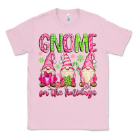 Bubblegum Pink gnome for the holidays Classic Tee - MaliasSmallBusiness