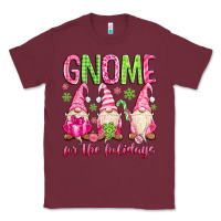 Burgundy gnome for the holidays Classic Tee - MaliasSmallBusiness