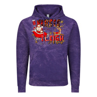 Cloud Purple nurses sleigh all day Vintage Hoodie - MaliasSmallBusiness