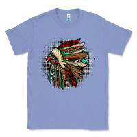 Colony Blue indian headdress Classic Tee - JahusDesignShop