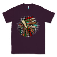 Plum indian headdress Classic Tee - JahusDesignShop