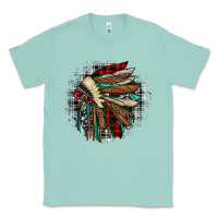 Seafoam indian headdress Classic Tee - JahusDesignShop