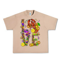 Burro Love Crawfish Mardi Gras Urban Heavy Tee - BundleAndBundleShop