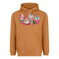 Meerkat valentines day coffee cups Heavyweight Hoodie - OliviaCreatesArt