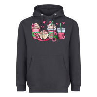 Smoke valentines day coffee cups Heavyweight Hoodie - OliviaCreatesArt