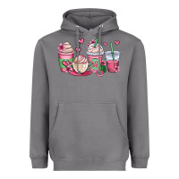 Storm valentines day coffee cups Heavyweight Hoodie - OliviaCreatesArt