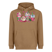 Toasted Coconut valentines day coffee cups Heavyweight Hoodie - OliviaCreatesArt