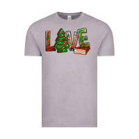 Vintage Zinc Love Christmas tree cake Vintage Tee - NancyCooperArtShop