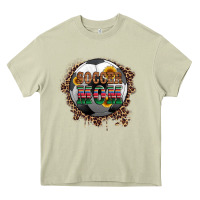 Mossy soccer mom with serape and leopard Heavy Core Tee - Artiststas
