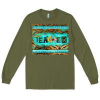 Army Green teacher mousepad Long Sleeve Tee - BarkalooDesign