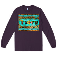 Plum teacher mousepad Long Sleeve Tee - BarkalooDesign
