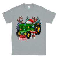 Heather Grey farm tractor christmas Classic Tee - MaliasSmallBusiness
