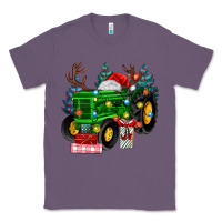Lavender farm tractor christmas Classic Tee - MaliasSmallBusiness