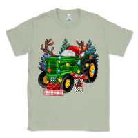 Matcha farm tractor christmas Classic Tee - MaliasSmallBusiness