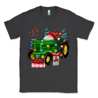 Smoke farm tractor christmas Classic Tee - MaliasSmallBusiness