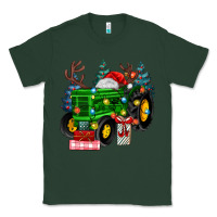 Sports Green farm tractor christmas Classic Tee - MaliasSmallBusiness