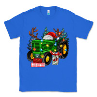 True Royal farm tractor christmas Classic Tee - MaliasSmallBusiness
