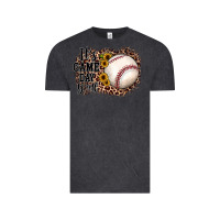 Vintage Black it's game day y'all baseball Vintage Tee - JahusDesignShop