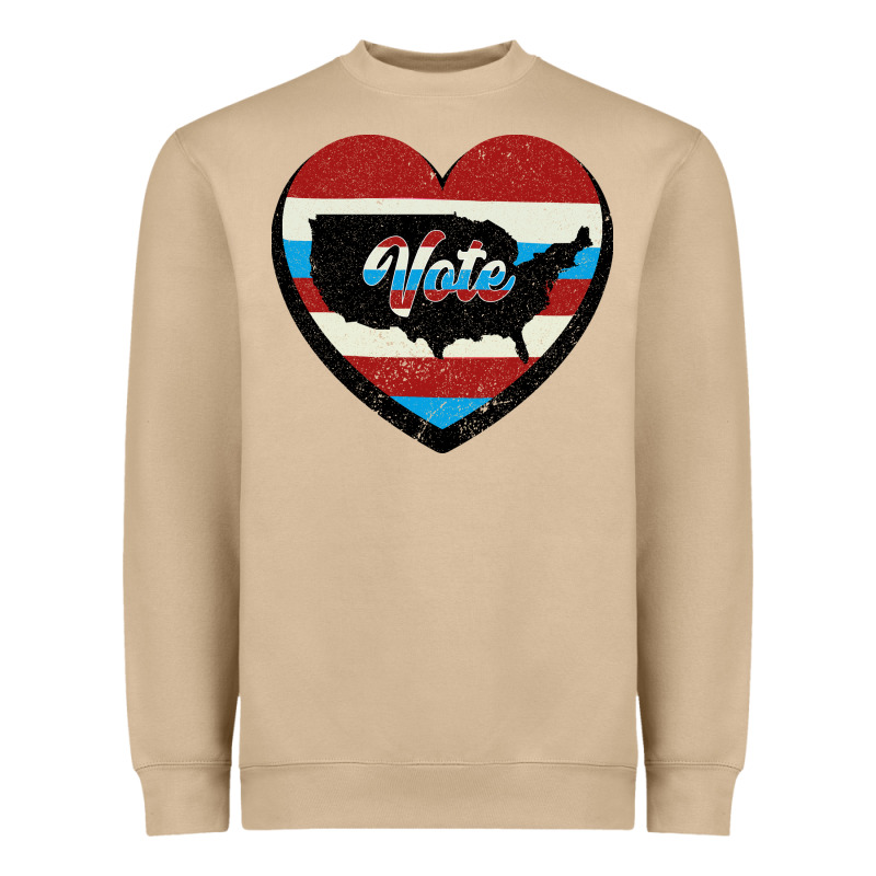 Vote Heavyweight Sweatshirt by Bettercallsaul | Teevron
