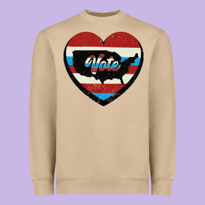 Vote Heavyweight Sweatshirt Designed By Bettercallsaul
