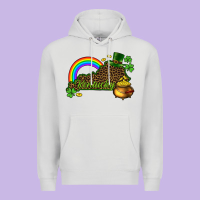 Kentucky Map St.patricks Premium Hoodie Designed By Cowgirlartshop