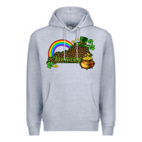 Heather Grey kentucky map st.patricks Premium Hoodie - CowGirlArtShop