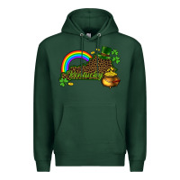 Sports Green kentucky map st.patricks Premium Hoodie - CowGirlArtShop