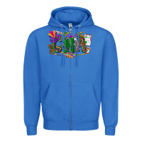 True Royal cna mardi gras Zipper Hoodie - CowGirlArtShop