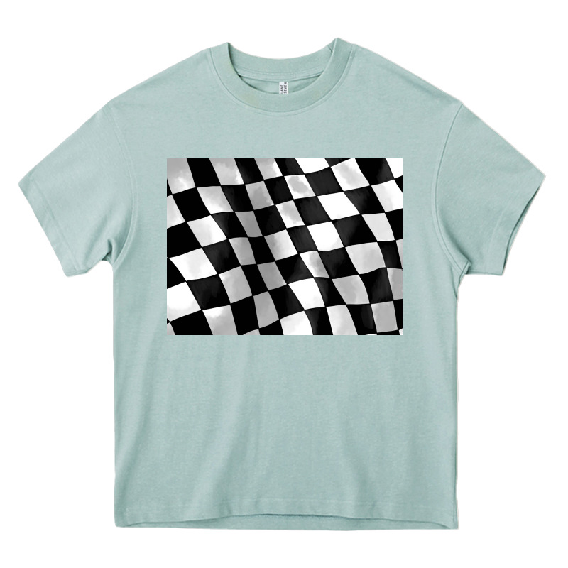Race Flag 3200x2400 Heavy Core Tee by AdoDesignShop | Teevron
