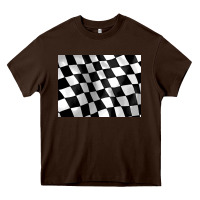 Chocolate Brown race flag 3200x2400 Heavy Core Tee - AdoDesignShop