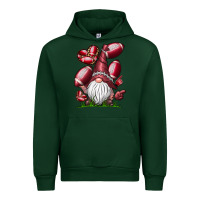 Forest Green American Football Gnome Urban Hoodie - CowhideDigitalArt