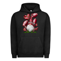 Pigment Black American Football Gnome Urban Hoodie - CowhideDigitalArt