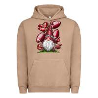 Pigment Burro American Football Gnome Urban Hoodie - CowhideDigitalArt
