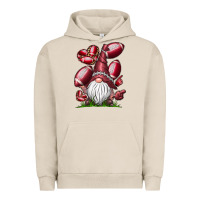 Pigment French Oak American Football Gnome Urban Hoodie - CowhideDigitalArt