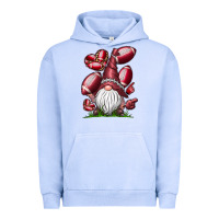 Pigment Grape Ice American Football Gnome Urban Hoodie - CowhideDigitalArt