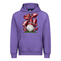 Tulip American Football Gnome Urban Hoodie - CowhideDigitalArt