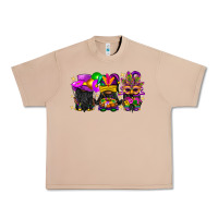 Burro Mardi Gras afro gnomies Urban Heavy Tee - BundleAndBundleShop