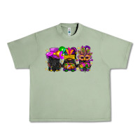 Oil Green Mardi Gras afro gnomies Urban Heavy Tee - BundleAndBundleShop