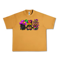 Peanut Butter Mardi Gras afro gnomies Urban Heavy Tee - BundleAndBundleShop