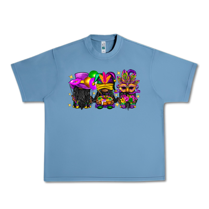 Mardi Gras Afro Gnomies Urban Heavy Tee by BundleAndBundleShop | Teevron