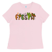 Bubblegum Pink fiesta cinco de mayo Ladies Tee - BarkalooDesign