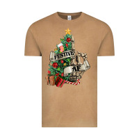 Vintage Camel Festive af Christmas middle finger Vintage Tee - NancyCooperArtShop