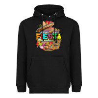 Black Fiesta Heavyweight Hoodie - FaDigitalArtStudio