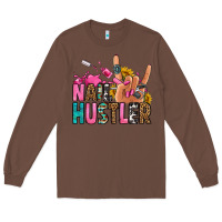 Chestnut nail hustler Long Sleeve Tee - Jasminsmagicworld