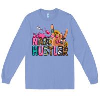 Colony Blue nail hustler Long Sleeve Tee - Jasminsmagicworld