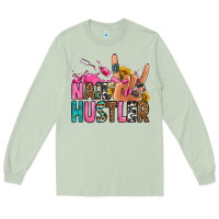 Matcha nail hustler Long Sleeve Tee - Jasminsmagicworld